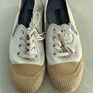 Ivory-ish sneakers from Zara